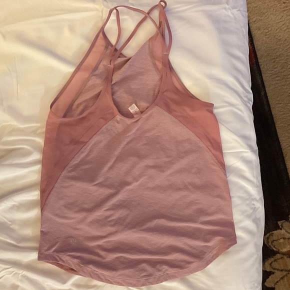 Lululemon women’s Pink Racerback Tank Top - Picture 7 of 7